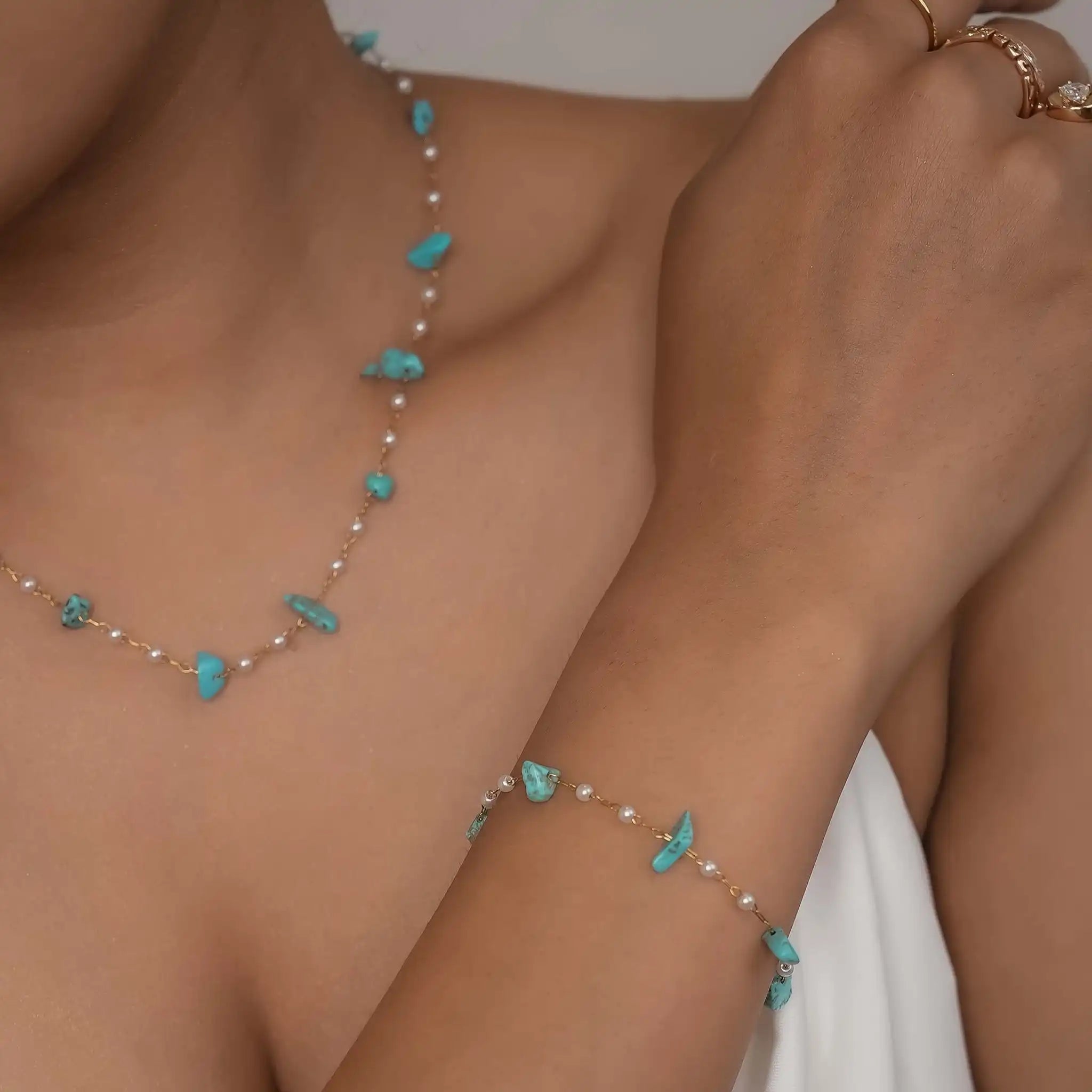 Turquoise Horizon Set