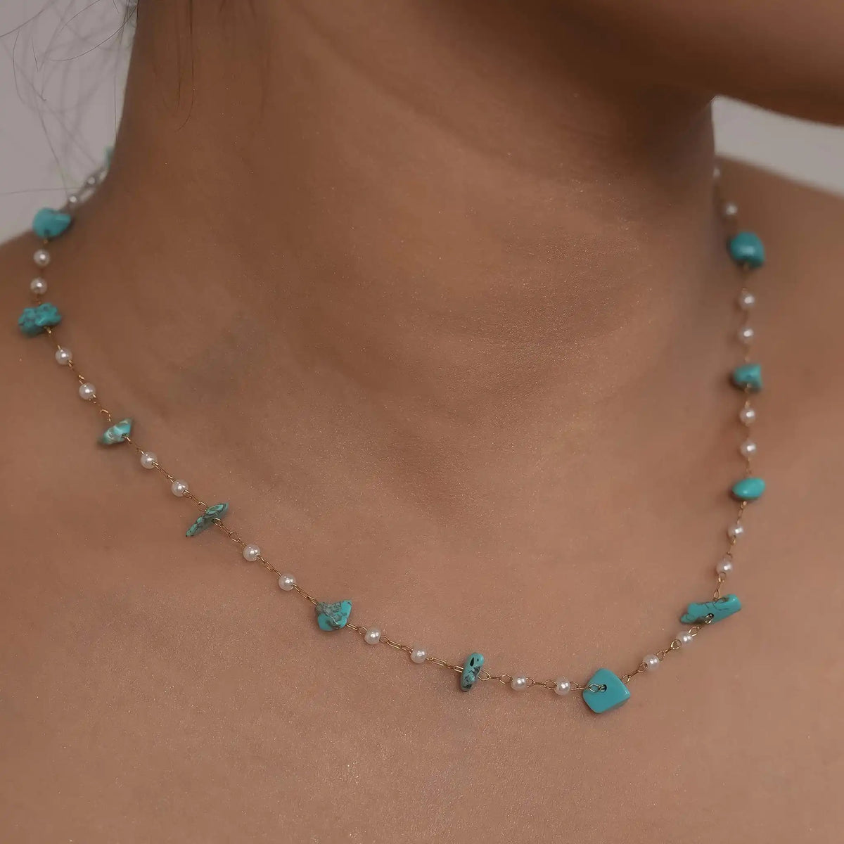 Turquoise Horizon Necklace