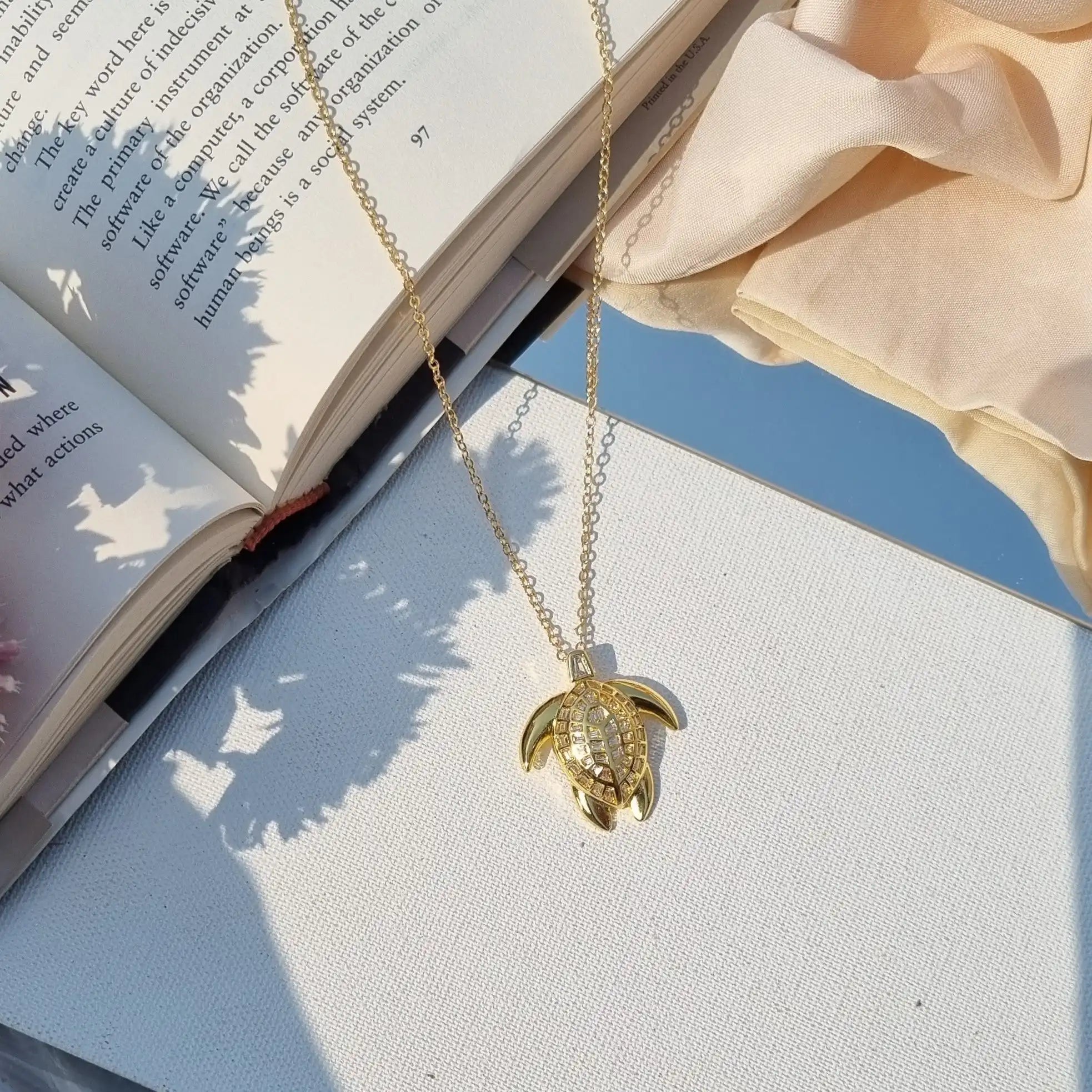 Turtle Pendant Chain