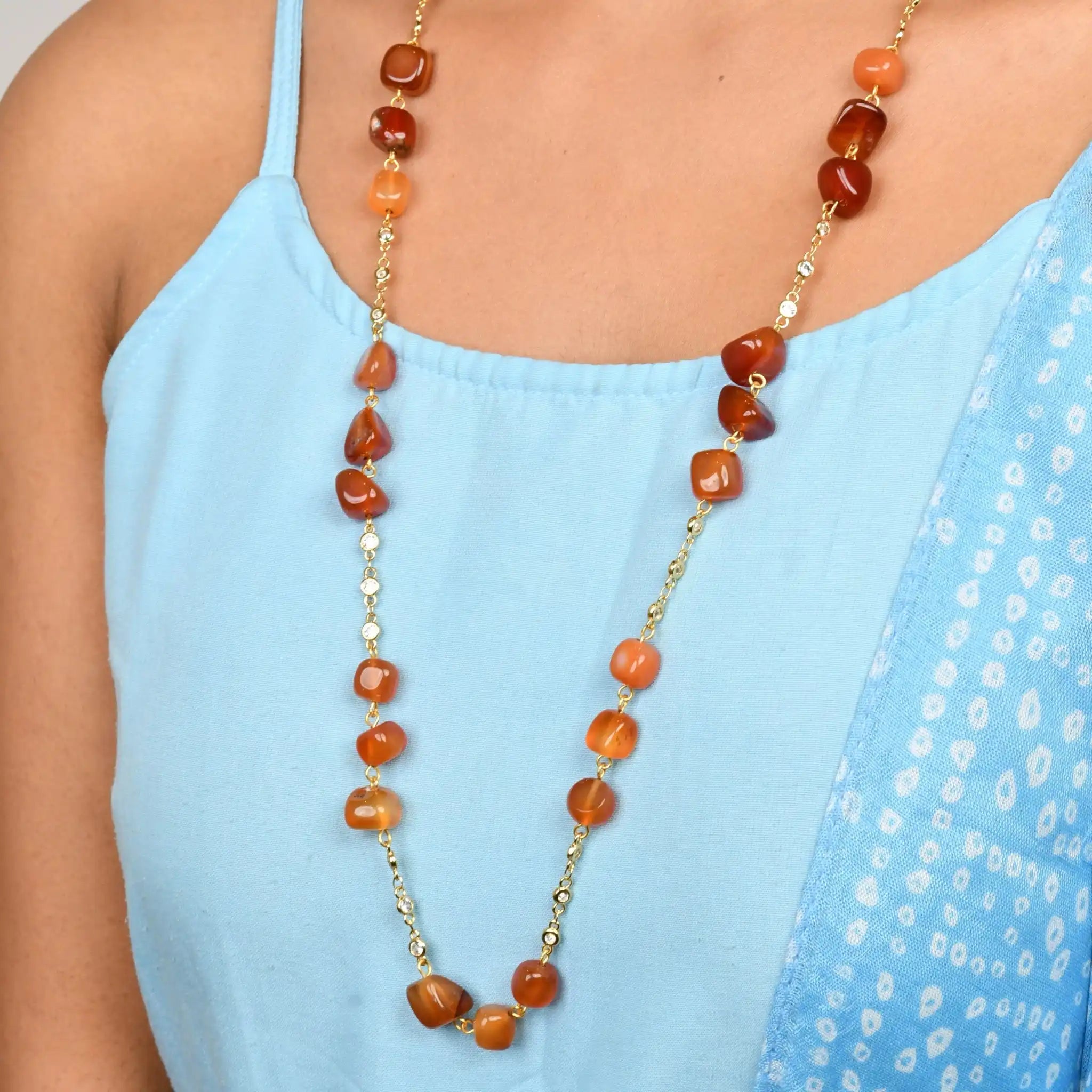 Twilight Fusion Natural Agate Single CZ Set
