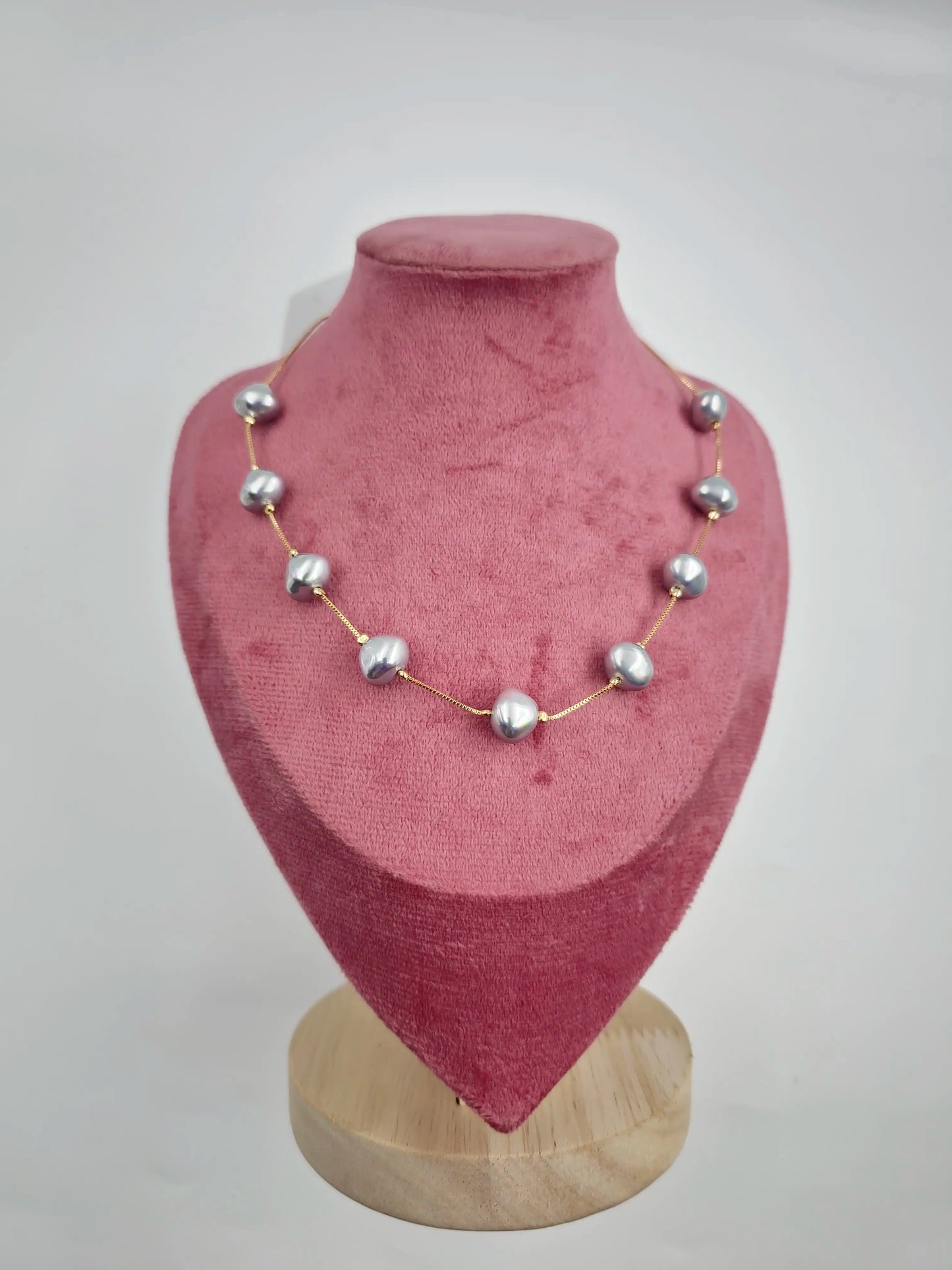 Uncut Gems Pearl Dainty Set