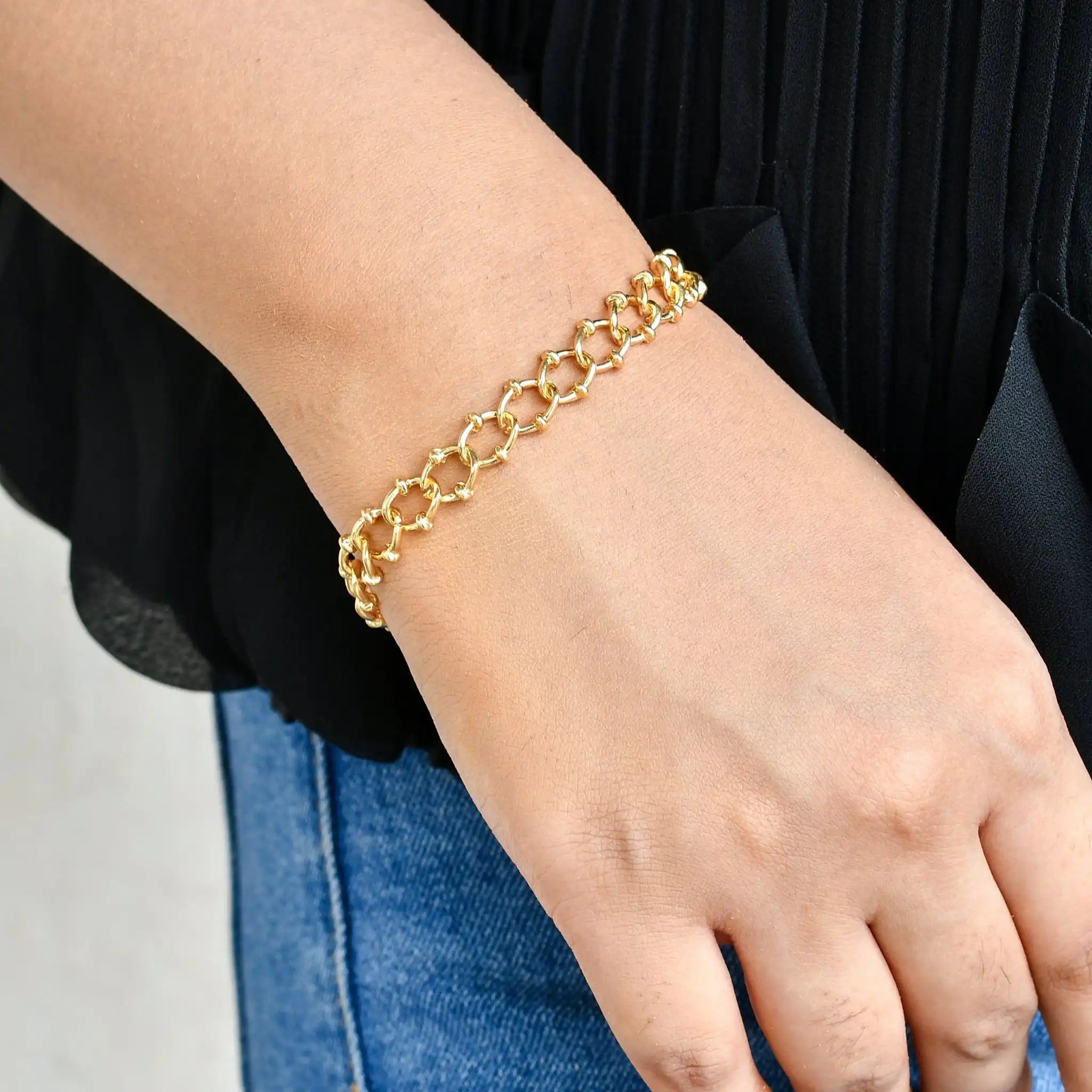 Vintage Cable Bracelet