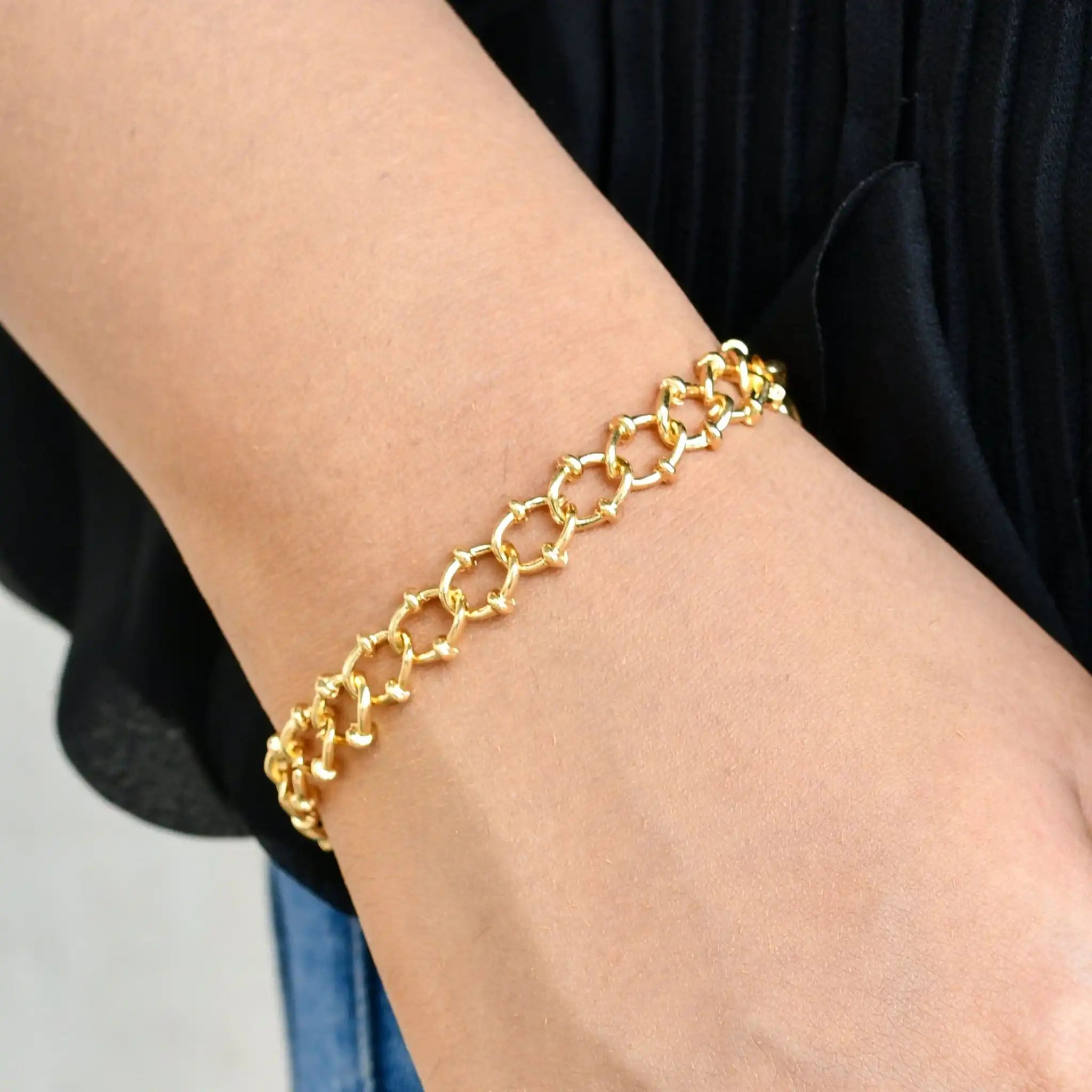Vintage Cable Bracelet