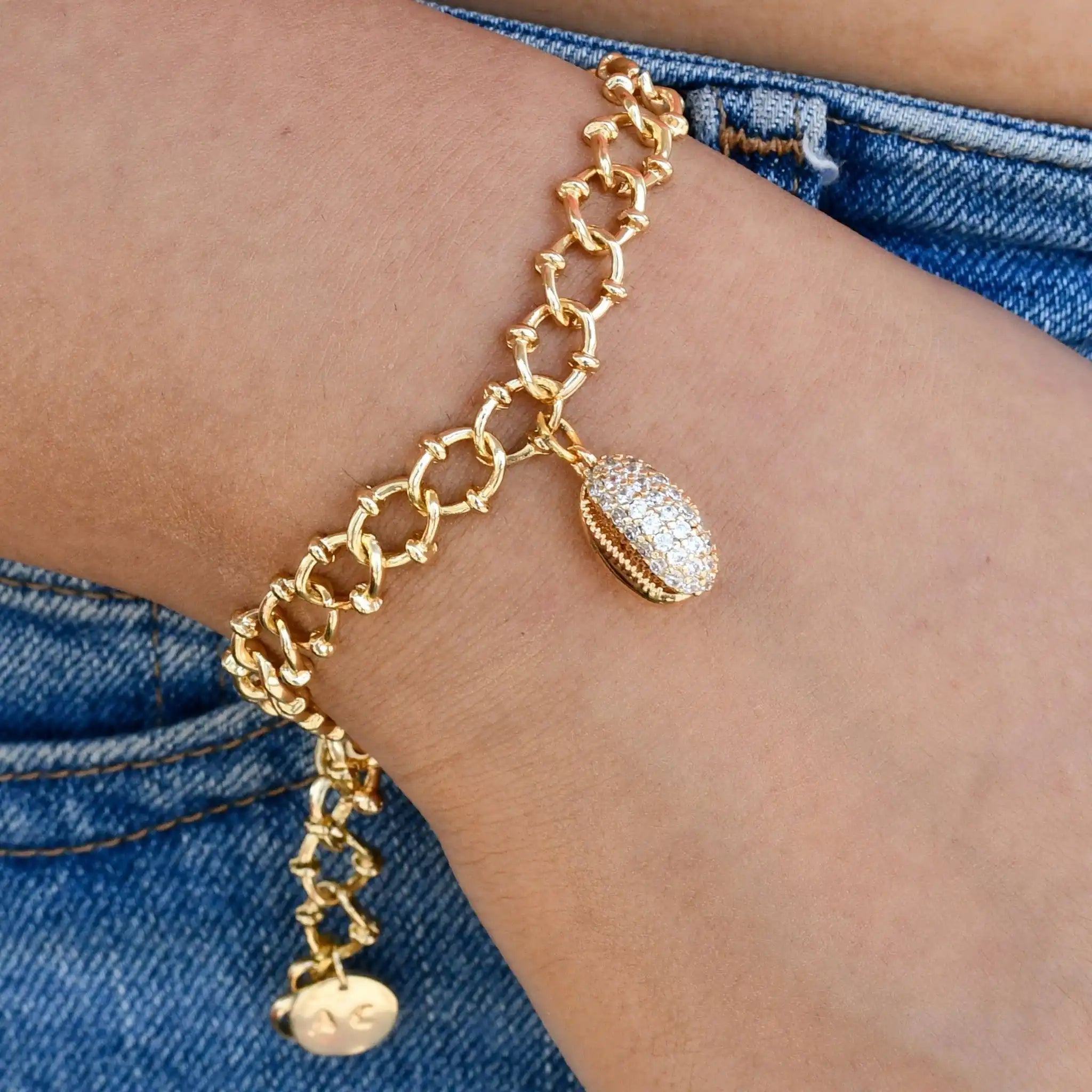 Vintage Cable Bracelet