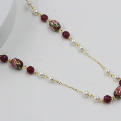 Blooming Floral Pearl Set