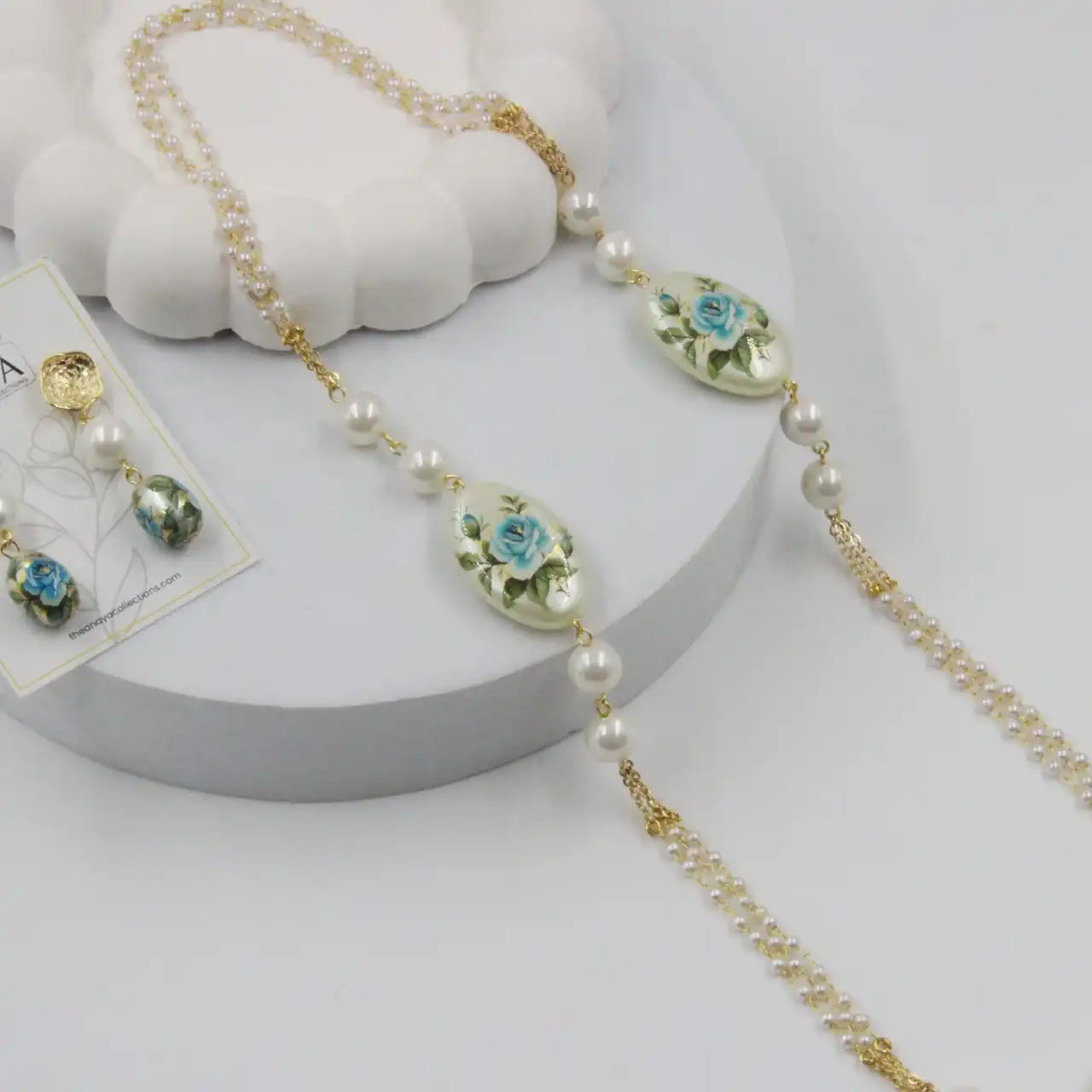 Eternal Bloom Floral Pearl Set