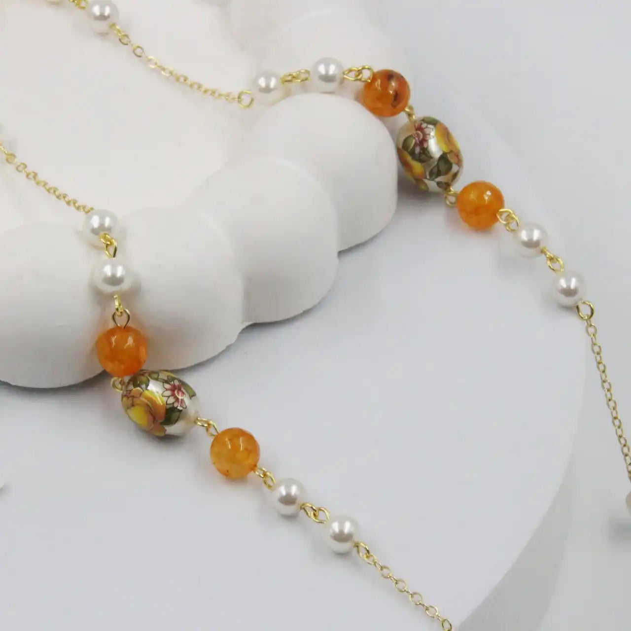 Blooming Floral Pearl Set