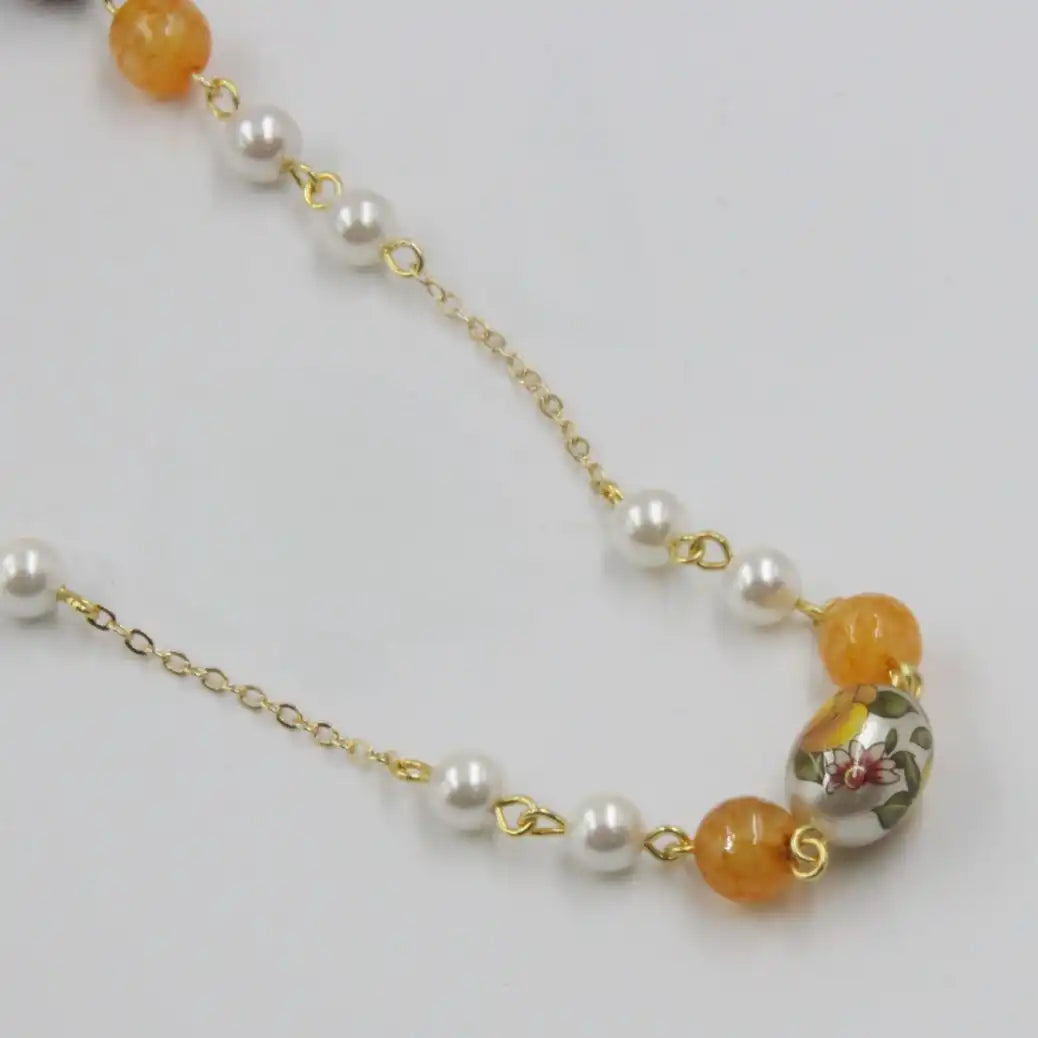 Blooming Floral Pearl Set