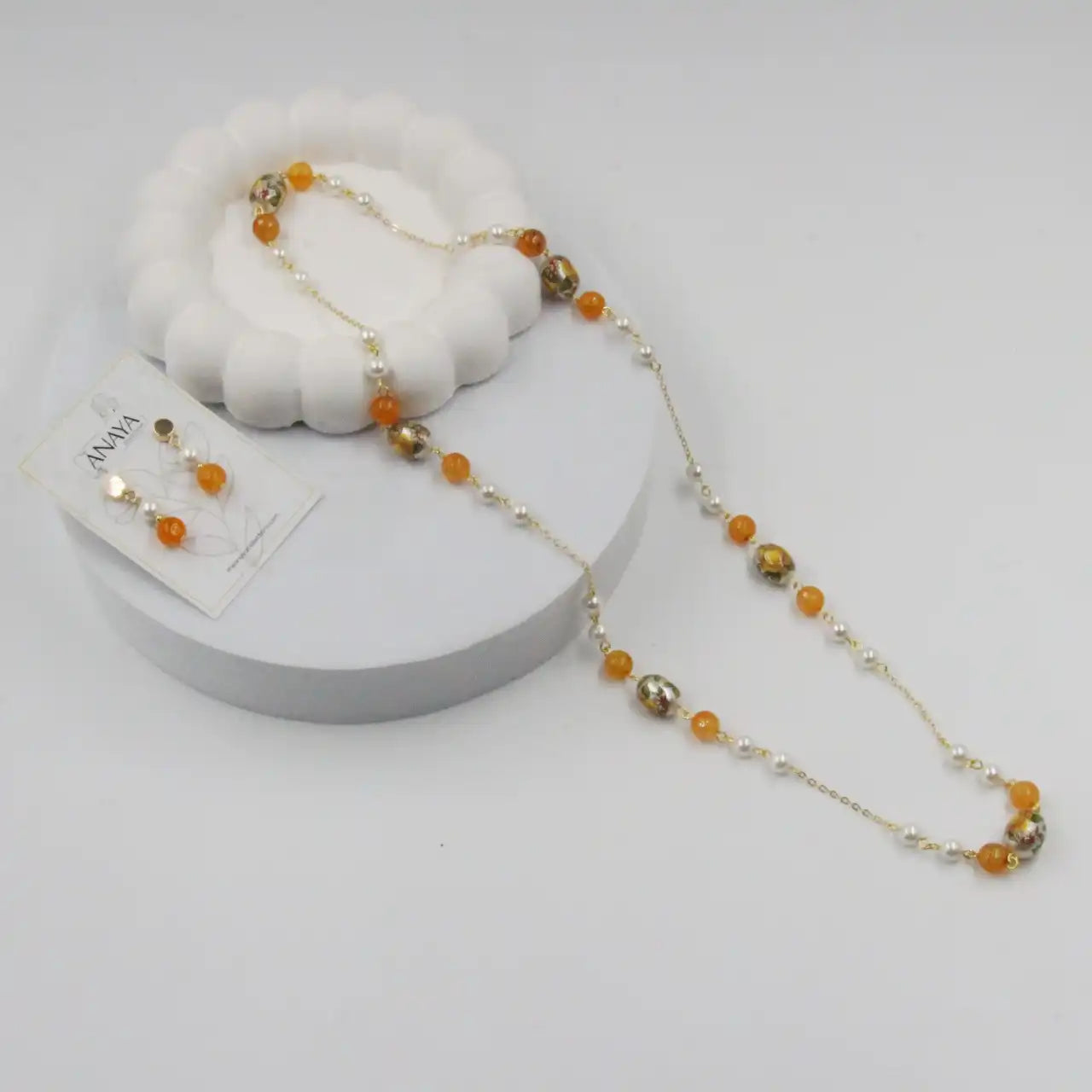 Blooming Floral Pearl Set