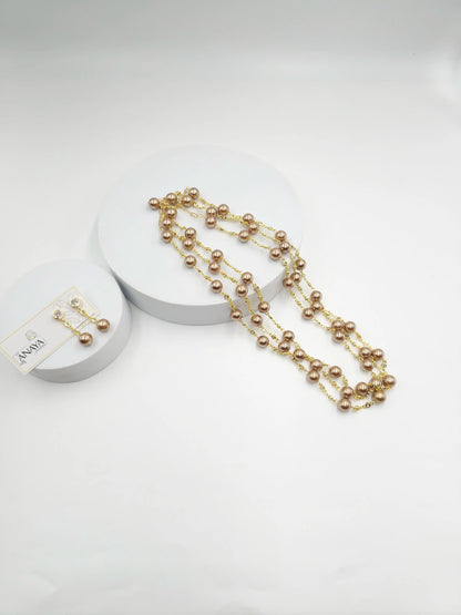 Pearl Serenade Necklace Set