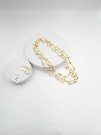 Pearl Serenade Necklace Set