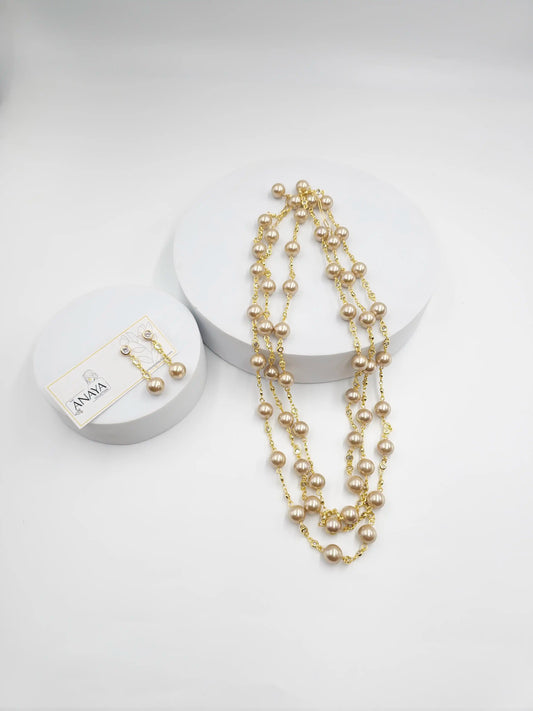 Pearl Serenade Necklace Set