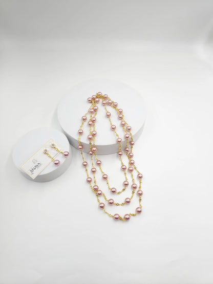 Pearl Serenade Necklace Set