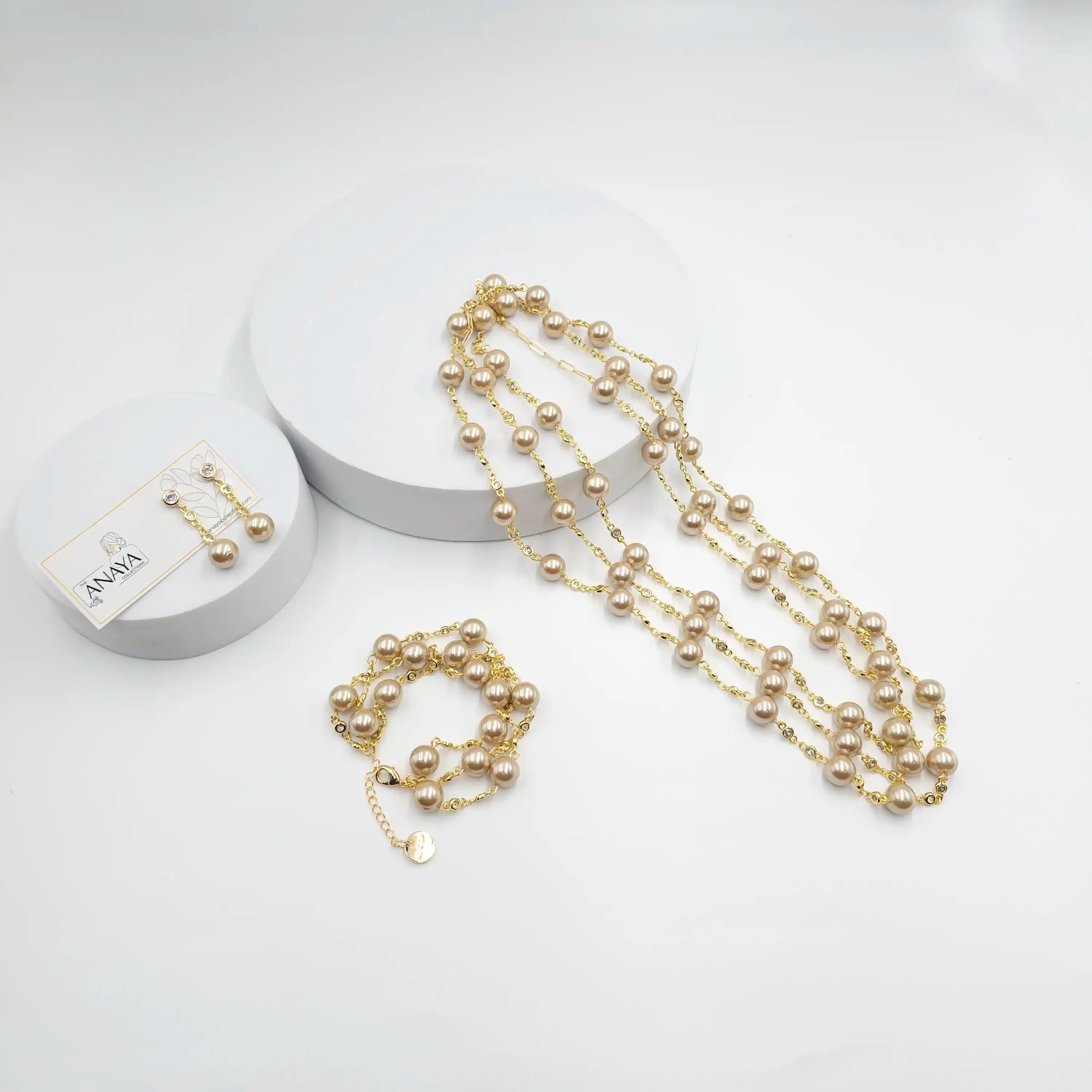 Pearl Serenade Jewellery Set