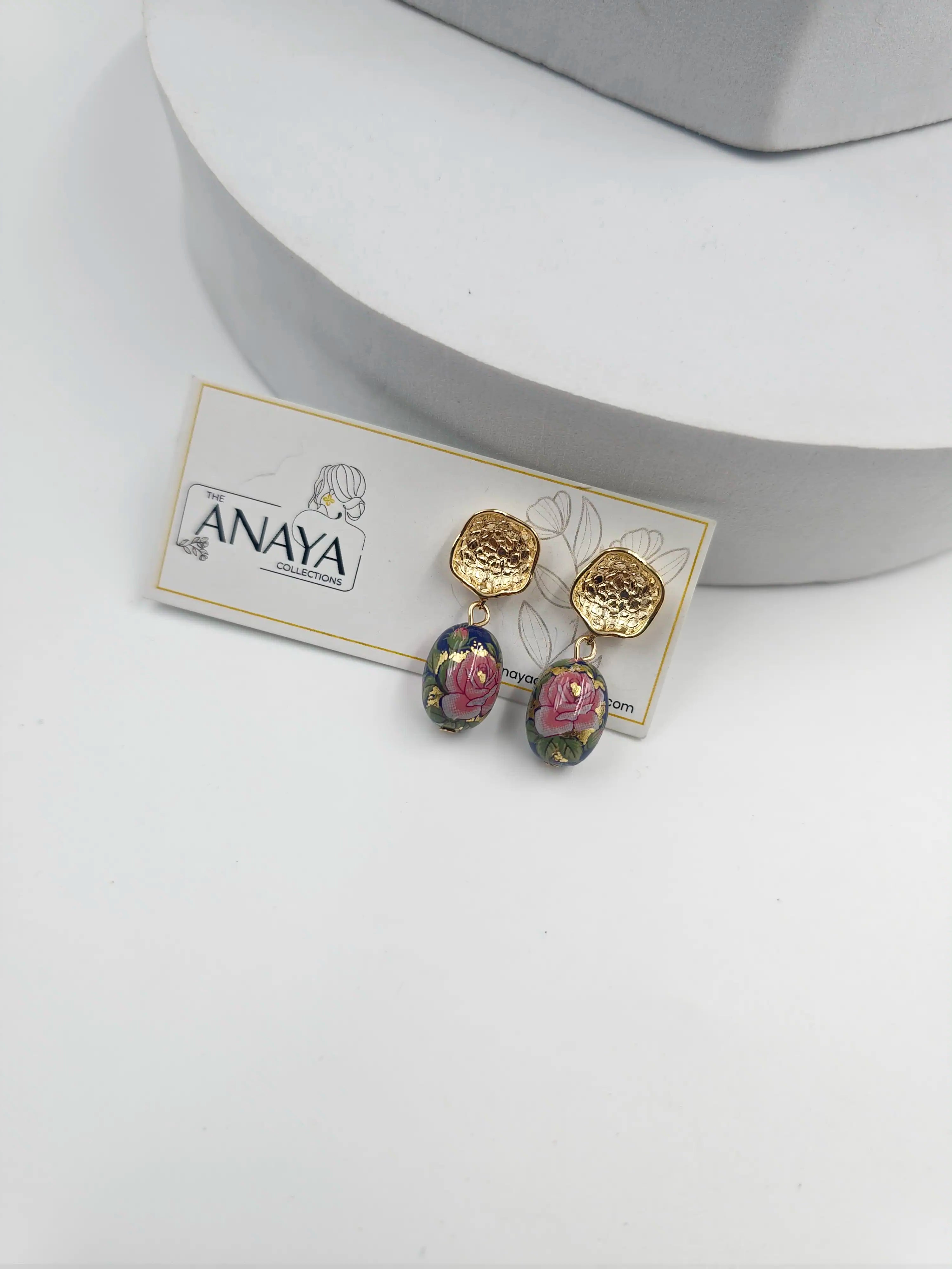 Floral Beads Elegance Earrings