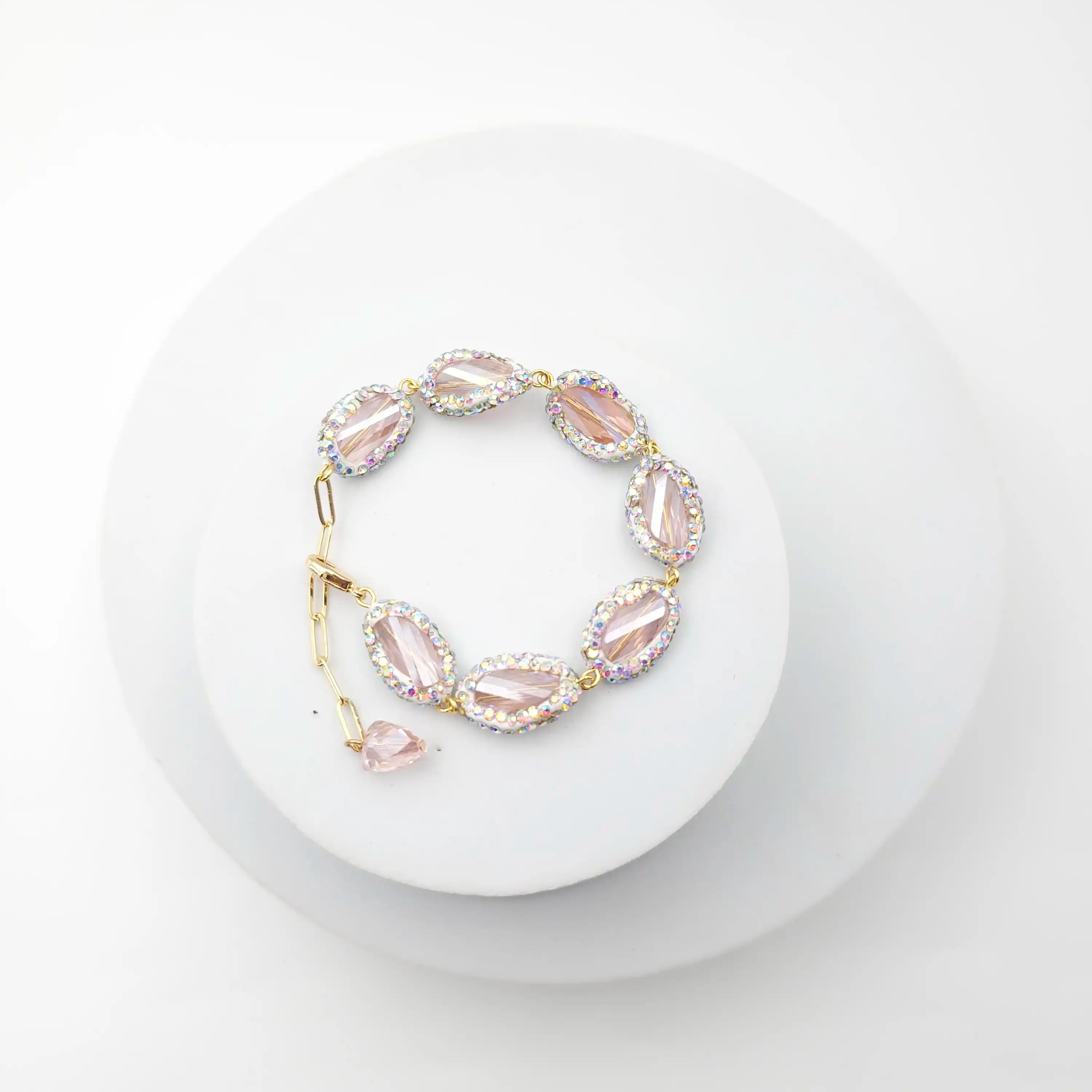 Regal Pearl Drop Bracelet