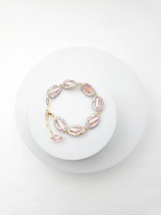 Regal Pearl Drop Bracelet