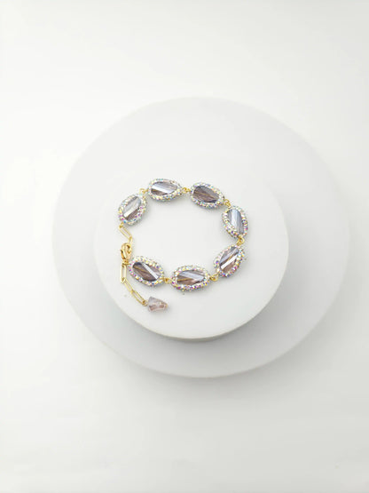 Regal Pearl Drop Bracelet