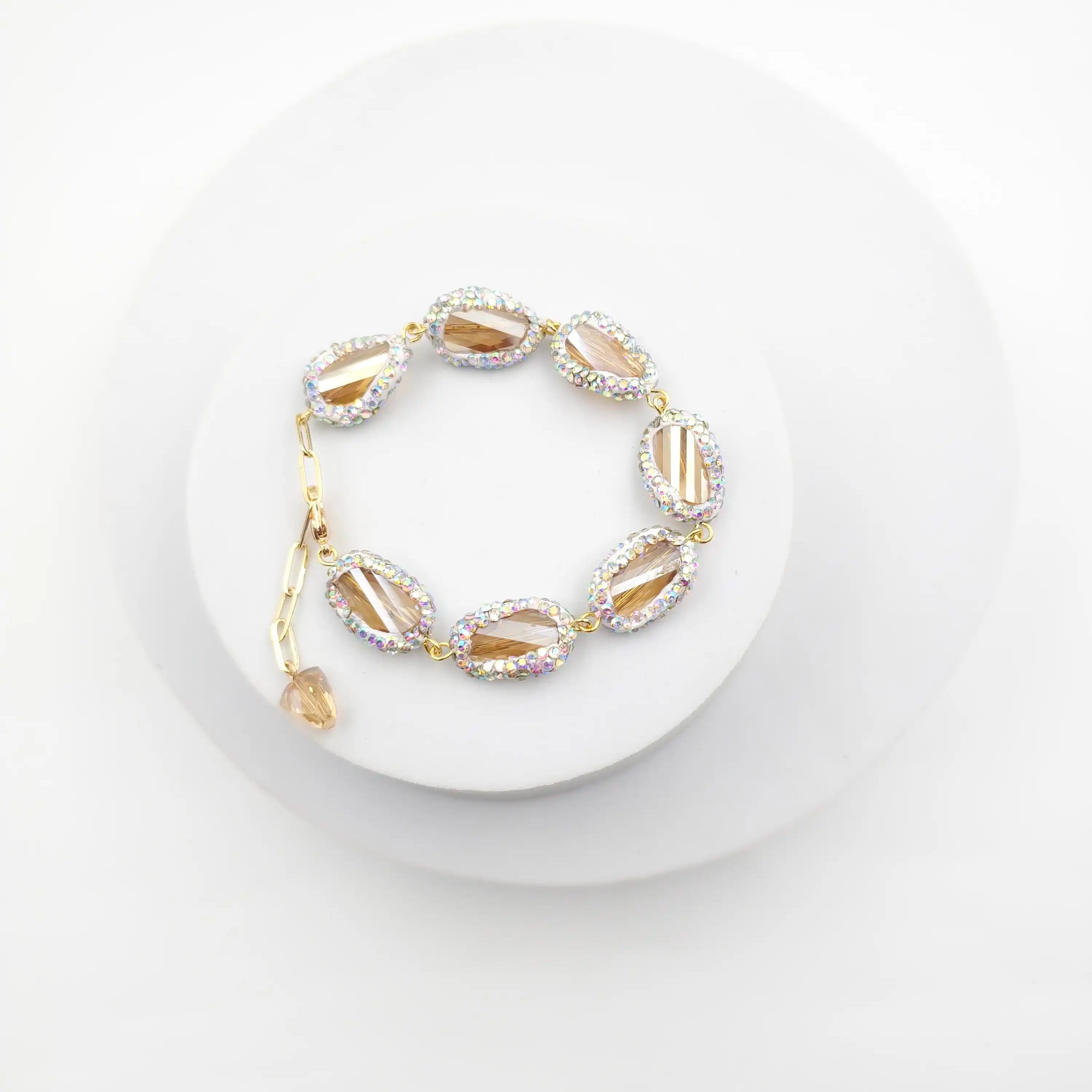 Regal Pearl Drop Bracelet