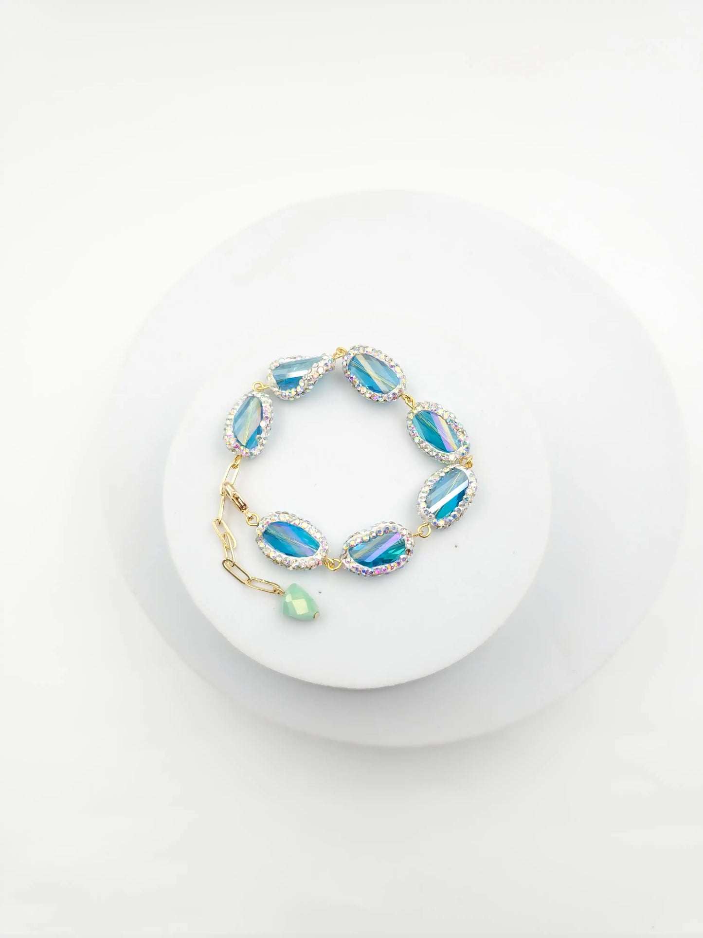 Regal Pearl Drop Bracelet