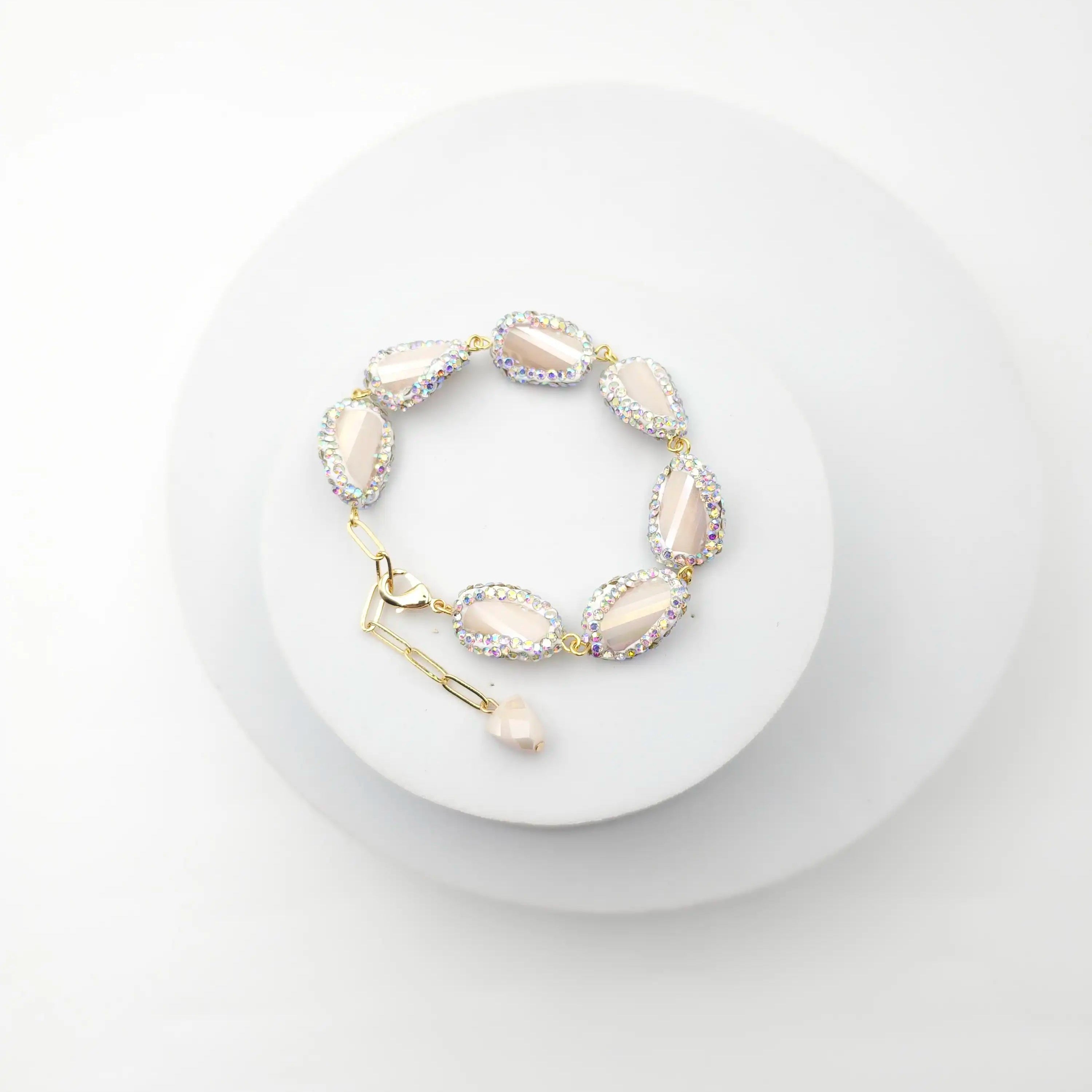 Regal Pearl Drop Bracelet