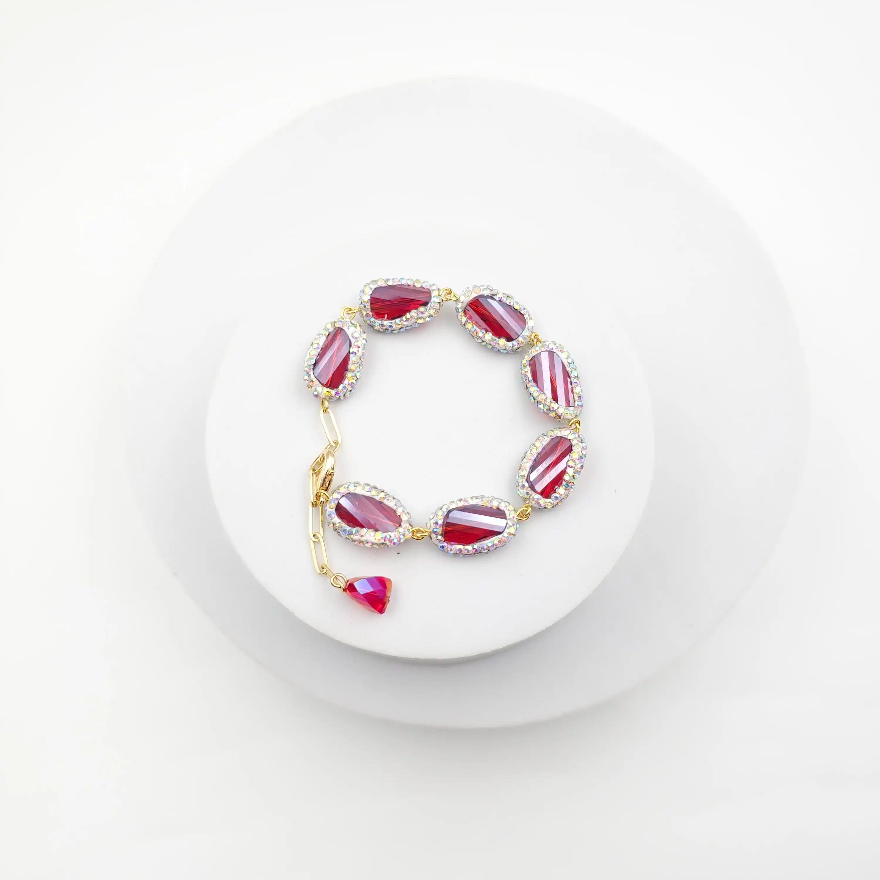 Regal Pearl Drop Bracelet