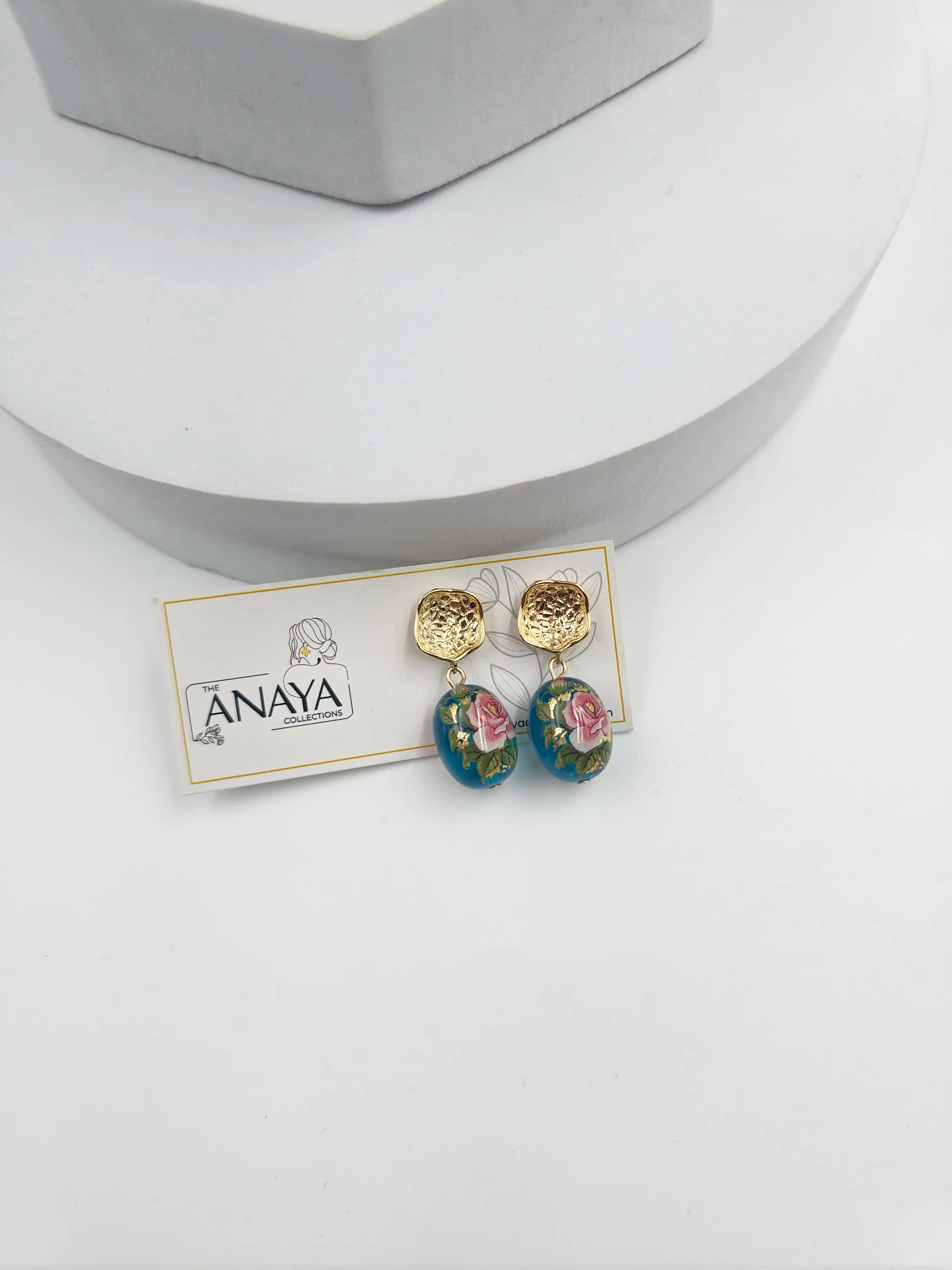 Floral Beads Elegance Earrings